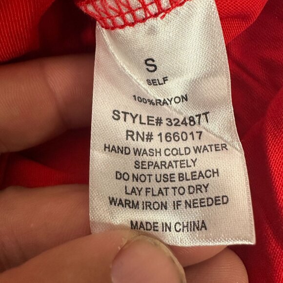 Red Blue b Collection Womens Sequin Cowboy Boot T-Shirt Size S - Picture 8 of 8